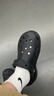 卡骆驰（CROCS）白鹿同款经典云朵洞洞鞋时尚百搭女鞋花园鞋沙滩鞋|206750 黑色-001(含智必星) 39 (250mm) 实拍图