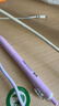 uni三菱 uni-ball UM-100中性笔2黑1蓝高颜值0.5mm签字笔商务学生考试刷题专用水笔水性笔 3支 实拍图