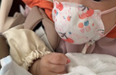 医麦德棉里层婴儿口罩0-3岁3D立体纯棉宝宝0-3-6至12个月幼童耳带可调节 实拍图
