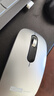 联想（Lenovo）无线鼠标蓝牙静音双模可充电办公家用商务超薄笔记本电脑平板手机适用于小米华为荣耀联想苹果 太空银【电量显示丨无线蓝牙双模丨可充电】 实拍图
