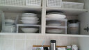 Sanada Seiko日本进口放盘子架搁碗碟架洗餐盘架沥水架碗盘收纳架可叠加餐具整 1个 实拍图