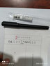得力（deli）商务款秀丽软笔小楷勾线笔软笔式仿毛笔头 书法练字签名可加墨记号笔黑色马克笔手卡 极细开学文具 实拍图