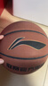 李宁（LI-NING）篮球6号女子CBA比赛室内外兼用防滑耐磨训练标准六号篮球085-1 实拍图