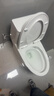 九牧（JOMOO）马桶 家用虹吸式马桶大冲力节水坐便器 防臭瞬冲 易洁抗菌马桶 行业爆款-升级无棱内壁11370-400坑 实拍图