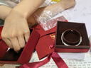 周大生足银手镯S990实心开口银手镯繁花送女友老婆约31±1g 生日礼物 实拍图