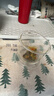 富光花茶杯 男女士茶水分离杯子 双层办公泡茶玻璃杯带把高硼硅水杯 实拍图