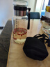 【送杯套】大容量加厚玻璃杯子便携杯茶水分离带杯套泡茶水杯 透明 1000ml吨吨桶 1只装 实拍图