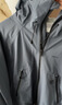 迪卡侬（DECATHLON）硬壳冲锋衣男女春秋登山防风防水单层夹克风衣运动外套MH500 玄武黑（男女同款）- 亚洲款 新款上市 加内胆选大一码 XL 实拍图
