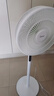 美的（Midea）幸运草安睡风扇直流变频电风扇落地扇四叶草一级能效轻音省电桌面台式立式两用电扇家用节能扇 【直流变频轻音 五星舒适认证】遥控 SDH30RX 实拍图
