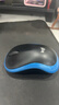 罗技（Logitech）M185鼠标 无线鼠标 办公鼠标 对称鼠标 黑色蓝边 带无线2.4G接收器 实拍图