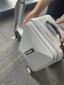 爱尔威（Airwheel）电动行李箱可骑行智能拉杆登机箱可坐可代步20英寸 SX豪华版一银 实拍图