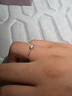 CRD克徕帝【现货闪发】钻戒女铂金钻石戒指订婚结婚戒指扭臂六爪 心花怒放【G0792E】 23分 实拍图