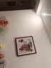 良木紫气东来餐厅装饰画葡萄饭厅餐桌背景墙挂画新中式玄关斗方壁画 A-紫气东来-雅致红木框【升级版实木细框】 60*60CM【实木外框+防水油画布+有机玻璃】 实拍图