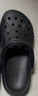 卡骆驰（CROCS）贝雅洞洞鞋男鞋女鞋轻便耐磨一脚蹬拖鞋休闲鞋百搭花园鞋|10126 黑色-001(含智必星) 40 (250mm) 实拍图