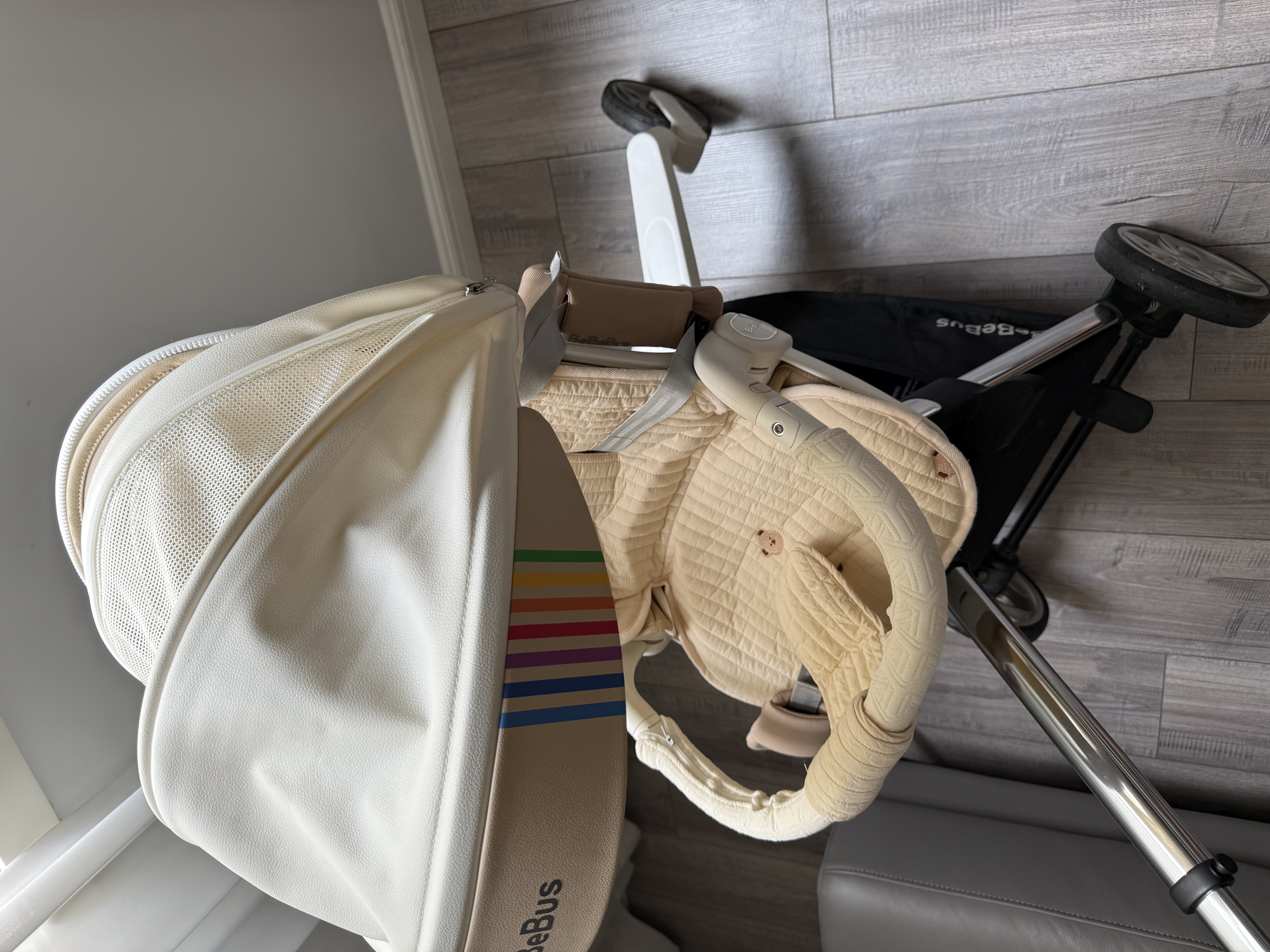 bebebus遛娃神器轻便可折叠双向可坐可躺减震高景观婴儿车溜娃口袋推车 实拍图
