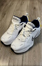 耐克NIKE男春夏老爹鞋AIR MONARCH IV 运动训练鞋415445-102白蓝40 实拍图