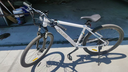 喜德盛（xds）山地自行车黑客350 X6铝合金车架21速变速机械碟刹 白灰17寸（适合身高165-180cm） 实拍图