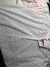 Homlean日系文艺短袖衬衫男夏季纯色基础款宽松凉感半袖衫HL12白色XL 晒单实拍图