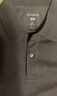 优衣库快干POLO衫/短袖男装女装合作款/T恤482304 09 黑色 3XL 实拍图