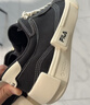 FILA FUSION斐乐女鞋帆布鞋女 低帮板鞋POP轻质帆布鞋休闲运动鞋女 黑-BK 38.5 实拍图
