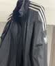adidas宽松日常舒适运动夹克外套男女春季新款阿迪达斯官方三叶草   深蓝（推荐选大一码)   M 实拍图