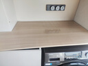 铭聚布艺（MINGJU）桌垫定制水晶板桌布防水防油防烫60°斜角定型磨边软玻璃 透明磨砂1.5mm厚(圆角&磨边) 定制定型款0.1平方米(联系客服) 实拍图
