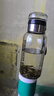 【送杯套】大容量加厚玻璃杯子便携杯茶水分离带杯套泡茶水杯 透明 1000ml吨吨桶 1只装 实拍图