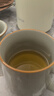 京东京造双层加厚玻璃杯 无铅高硼硅带茶隔水杯304茶隔泡茶杯男士360mL 实拍图