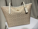 蔻驰（COACH）【品牌直供】女士CITY大号单肩托特包电脑包CV976礼物 实拍图