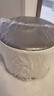 莫负时光小凳子家用矮凳圆坐墩简约换鞋凳客厅沙发茶几方板凳南瓜实木皮凳 白+灰矮凳  25*32cm-家用沙发脚踏凳 实拍图