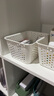 宜家（IKEA）PLOGSVANG普鲁司万储物篮桌面卫生间收纳盒学生宿舍 白色储物篮 实拍图