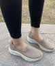 斯凯奇（Skechers）单鞋闪穿鞋女士夏季一脚蹬懒人鞋厚底浅口休闲健步鞋 实拍图