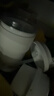 膳魔师（THERMOS）榨汁杯榨汁机小型便携水杯果汁机水杯一体家用果蔬可充电果汁杯冰沙机奶昔机搅拌杯打汁随行杯 【长效制冷】冬雪白 实拍图