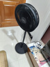 美的（Midea）【超级单品】七叶轻音立式电风扇家用柔风落地扇台式桌面小型风扇大风量节能摇头宿舍电扇 SAF30AB 实拍图