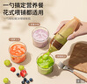 licheers婴儿米糊勺奶瓶硅胶辅食勺宝宝辅食工具挤压式喂养米粉勺喂奶神器 实拍图