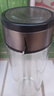 【京东物流配送】高硼硅双层玻璃杯大容量泡茶杯水杯子茶水分离杯 【双层加厚】茶杯350ml1只 实拍图