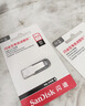 闪迪（SanDisk）128GB USB3.2 U盘 CZ550黑色 读速100MB/s 安全加密 数据恢复 学习办公电脑车载 高速大容量优盘 实拍图