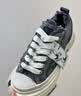 smilerepublic【周深同款】70s金蝶做旧灰流苏低帮厚底板鞋增高帆布鞋 黑色 41 实拍图