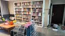 豫正家用书架2.2m七层家庭图书馆书架落地多层钢制学生图书架 单面七层2.2m高1.1m长主架 白色 实拍图