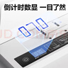 得力（deli）55mm合同标书档案文件热熔胶装机 热熔财务凭证装订机  零预热快速装订 数显倒计时 升级款14671 实拍图