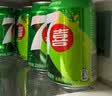 百事可乐七喜7UP 柠檬味 碳酸饮料汽水 330ml*24听胖罐 整箱装 实拍图