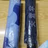 天堂伞 防紫外线晴雨伞三折 便携折叠银胶防晒太阳伞遮阳伞两用伞深藏青 实拍图