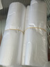 京惠思创平口垃圾袋白色45*50cm*300只双面2.4丝加厚酒店宾馆客房垃圾袋 实拍图