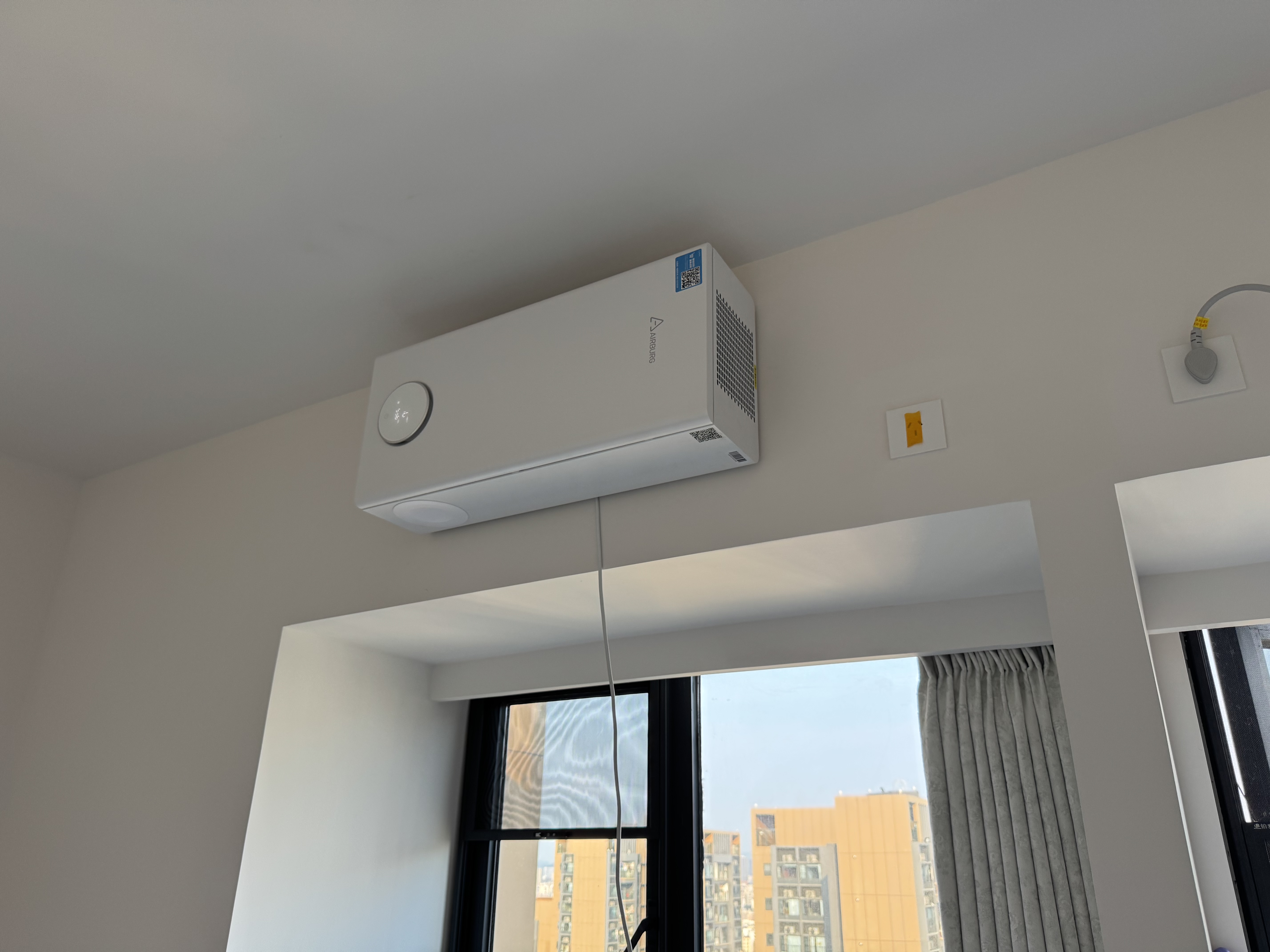 空气堡（AIRBURG）新风系统家用新风机壁挂装修除甲醛雾霾地下室通风换气160系列 壁挂式 160m³/h 60-79㎡ 【热销款】 实拍图