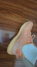 阿迪达斯yeezy350全透火山橙椰子透气男女休闲鞋GW2870 45 实拍图
