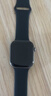 Apple/苹果 Watch S11 智能手表GPS款42毫米深空灰色铝金属表壳黑色运动型表带S/M MEUG4CH/B 实拍图