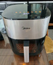 美的（Midea）【价保618】智能空气炸锅蒸烤一体家用 可视触控蒸汽嫩炸免翻面空气炸锅大容量5.3L电炸锅 KZC5388 实拍图
