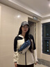 史莱辛格（Slazenger）胸包男士斜挎包休闲单肩包运动腰包挎包潮流骑行包大容量手机包 蓝灰【可容纳7.9寸ipad mini】 实拍图