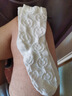 白色袜子女中筒春秋季乐福鞋堆堆袜jk玛丽珍小皮鞋夏季诸暨袜 试用专享颜色随机 1双 实拍图