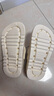名创优品（MINISO）洞洞鞋女男款EVA夏外穿沙滩凉鞋防滑踩屎感情侣 卡其+趣味零食 实拍图